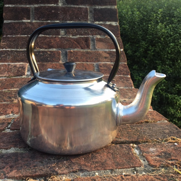 Copper Camping Teapot – Vintage Rustic Campfire Kettle